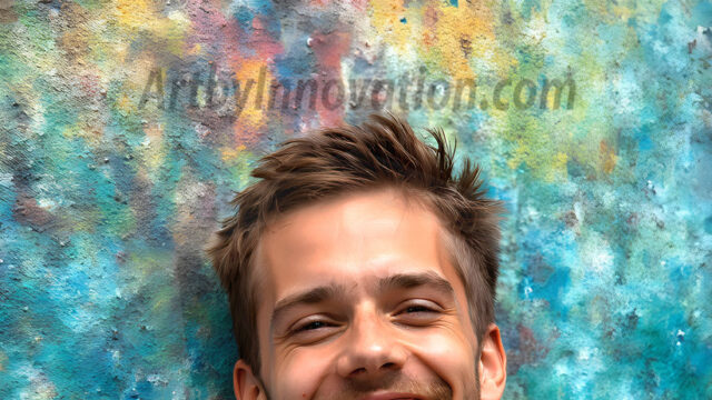 AI-generated abstract art featuring beautiful, handsome, sexy, shirtless, men, boys, lads, full of excitement joy and fun, covered in body paint, dynamic, interactive, Combining elements of realism with surreal abstract qualities, showcasing the potential of AI in artistic expression. Photos of guys, just smiling, happy, and having a good time. Most of them are smiling because a paint bomb just blow up next to them, so I'm calling is Abstract Art. When paint attacks and makes people happy, it's Art!