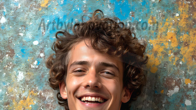 AI-generated abstract art featuring beautiful, handsome, sexy, shirtless, men, boys, lads, full of excitement joy and fun, covered in body paint, dynamic, interactive, Combining elements of realism with surreal abstract qualities, showcasing the potential of AI in artistic expression. Photos of guys, just smiling, happy, and having a good time. Most of them are smiling because a paint bomb just blow up next to them, so I'm calling is Abstract Art. When paint attacks and makes people happy, it's Art!