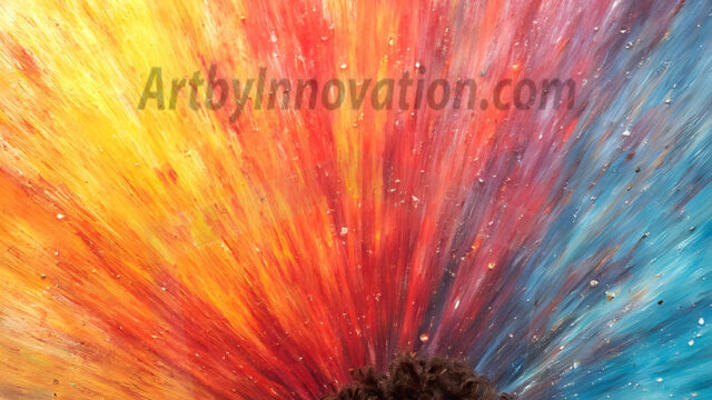 AI-generated abstract art featuring beautiful, handsome, sexy, shirtless, men, boys, lads, full of excitement joy and fun, covered in body paint, dynamic, interactive, Combining elements of realism with surreal abstract qualities, showcasing the potential of AI in artistic expression. Photos of guys, just smiling, happy, and having a good time. Most of them are smiling because a paint bomb just blow up next to them, so I'm calling is Abstract Art. When paint attacks and makes people happy, it's Art!