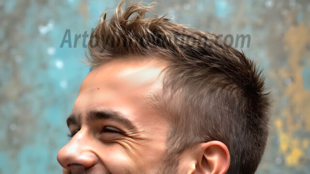 AI-generated abstract art featuring beautiful, handsome, sexy, shirtless, men, boys, lads, full of excitement joy and fun, covered in body paint, dynamic, interactive, Combining elements of realism with surreal abstract qualities, showcasing the potential of AI in artistic expression. Photos of guys, just smiling, happy, and having a good time. Most of them are smiling because a paint bomb just blow up next to them, so I'm calling is Abstract Art. When paint attacks and makes people happy, it's Art!