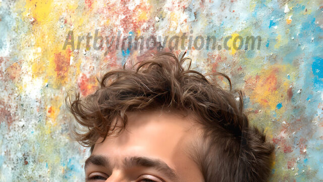 AI-generated abstract art featuring beautiful, handsome, sexy, shirtless, men, boys, lads, full of excitement joy and fun, covered in body paint, dynamic, interactive, Combining elements of realism with surreal abstract qualities, showcasing the potential of AI in artistic expression. Photos of guys, just smiling, happy, and having a good time. Most of them are smiling because a paint bomb just blow up next to them, so I'm calling is Abstract Art. When paint attacks and makes people happy, it's Art!