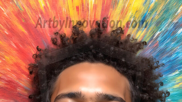 AI-generated abstract art featuring beautiful, handsome, sexy, shirtless, men, boys, lads, full of excitement joy and fun, covered in body paint, dynamic, interactive, Combining elements of realism with surreal abstract qualities, showcasing the potential of AI in artistic expression. Photos of guys, just smiling, happy, and having a good time. Most of them are smiling because a paint bomb just blow up next to them, so I'm calling is Abstract Art. When paint attacks and makes people happy, it's Art!