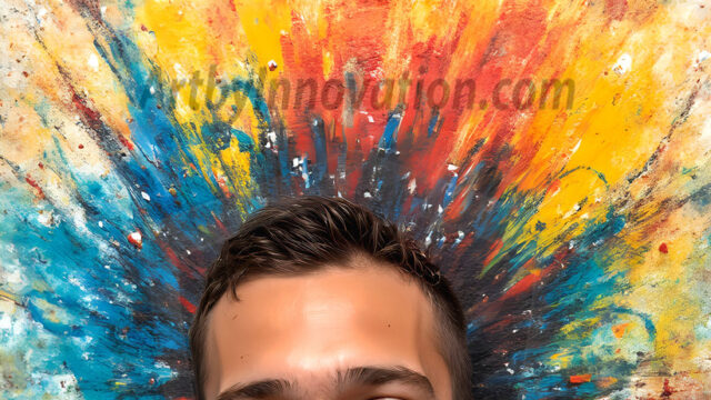 AI-generated abstract art featuring beautiful, handsome, sexy, shirtless, men, boys, lads, full of excitement joy and fun, covered in body paint, dynamic, interactive, Combining elements of realism with surreal abstract qualities, showcasing the potential of AI in artistic expression. Photos of guys, just smiling, happy, and having a good time. Most of them are smiling because a paint bomb just blow up next to them, so I'm calling is Abstract Art. When paint attacks and makes people happy, it's Art!