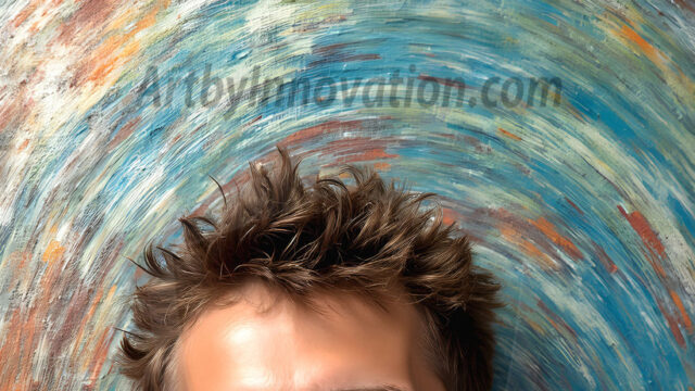 AI-generated abstract art featuring beautiful, handsome, sexy, shirtless, men, boys, lads, full of excitement joy and fun, covered in body paint, dynamic, interactive, Combining elements of realism with surreal abstract qualities, showcasing the potential of AI in artistic expression. Photos of guys, just smiling, happy, and having a good time. Most of them are smiling because a paint bomb just blow up next to them, so I'm calling is Abstract Art. When paint attacks and makes people happy, it's Art!