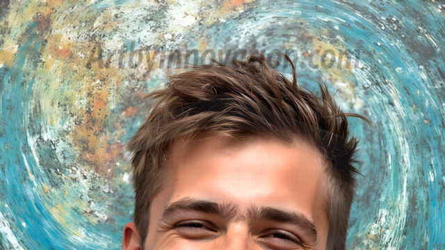 AI-generated abstract art featuring beautiful, handsome, sexy, shirtless, men, boys, lads, full of excitement joy and fun, covered in body paint, dynamic, interactive, Combining elements of realism with surreal abstract qualities, showcasing the potential of AI in artistic expression. Photos of guys, just smiling, happy, and having a good time. Most of them are smiling because a paint bomb just blow up next to them, so I'm calling is Abstract Art. When paint attacks and makes people happy, it's Art!