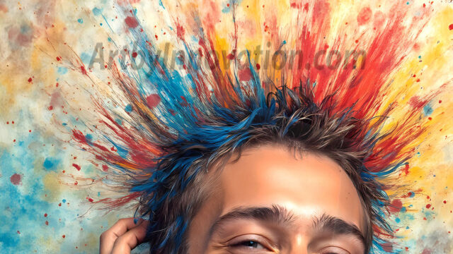 AI-generated abstract art featuring beautiful, handsome, sexy, shirtless, men, boys, lads, full of excitement joy and fun, covered in body paint, dynamic, interactive, Combining elements of realism with surreal abstract qualities, showcasing the potential of AI in artistic expression. Photos of guys, just smiling, happy, and having a good time. Most of them are smiling because a paint bomb just blow up next to them, so I'm calling is Abstract Art. When paint attacks and makes people happy, it's Art!