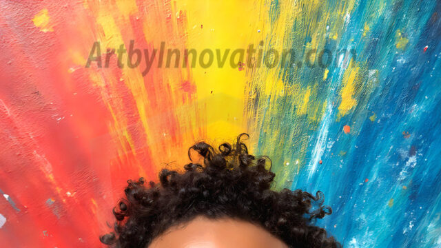 AI-generated abstract art featuring beautiful, handsome, sexy, shirtless, men, boys, lads, full of excitement joy and fun, covered in body paint, dynamic, interactive, Combining elements of realism with surreal abstract qualities, showcasing the potential of AI in artistic expression. Photos of guys, just smiling, happy, and having a good time. Most of them are smiling because a paint bomb just blow up next to them, so I'm calling is Abstract Art. When paint attacks and makes people happy, it's Art!