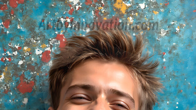 AI-generated abstract art featuring beautiful, handsome, sexy, shirtless, men, boys, lads, full of excitement joy and fun, covered in body paint, dynamic, interactive, Combining elements of realism with surreal abstract qualities, showcasing the potential of AI in artistic expression. Photos of guys, just smiling, happy, and having a good time. Most of them are smiling because a paint bomb just blow up next to them, so I'm calling is Abstract Art. When paint attacks and makes people happy, it's Art!