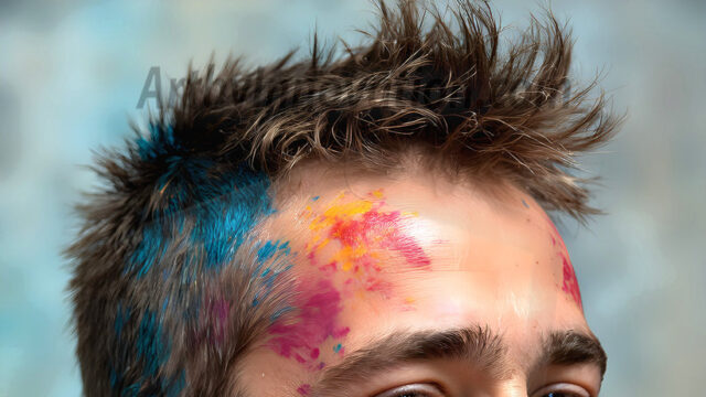 AI-generated abstract art featuring beautiful, handsome, sexy, shirtless, men, boys, lads, full of excitement joy and fun, covered in body paint, dynamic, interactive, Combining elements of realism with surreal abstract qualities, showcasing the potential of AI in artistic expression. Photos of guys, just smiling, happy, and having a good time. Most of them are smiling because a paint bomb just blow up next to them, so I'm calling is Abstract Art. When paint attacks and makes people happy, it's Art!