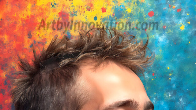 AI-generated abstract art featuring beautiful, handsome, sexy, shirtless, men, boys, lads, full of excitement joy and fun, covered in body paint, dynamic, interactive, Combining elements of realism with surreal abstract qualities, showcasing the potential of AI in artistic expression. Photos of guys, just smiling, happy, and having a good time. Most of them are smiling because a paint bomb just blow up next to them, so I'm calling is Abstract Art. When paint attacks and makes people happy, it's Art!