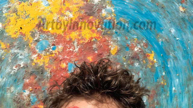 AI-generated abstract art featuring beautiful, handsome, sexy, shirtless, men, boys, lads, full of excitement joy and fun, covered in body paint, dynamic, interactive, Combining elements of realism with surreal abstract qualities, showcasing the potential of AI in artistic expression. Photos of guys, just smiling, happy, and having a good time. Most of them are smiling because a paint bomb just blow up next to them, so I'm calling is Abstract Art. When paint attacks and makes people happy, it's Art!