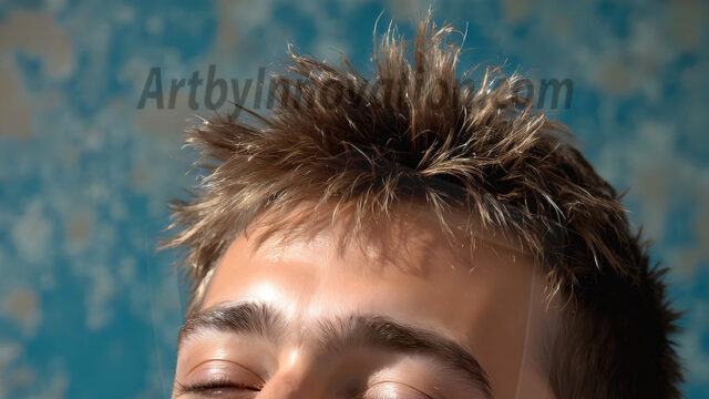 AI-generated abstract art featuring beautiful, handsome, sexy, shirtless, men, boys, lads, full of excitement joy and fun, covered in body paint, dynamic, interactive, Combining elements of realism with surreal abstract qualities, showcasing the potential of AI in artistic expression. Photos of guys, just smiling, happy, and having a good time. Most of them are smiling because a paint bomb just blow up next to them, so I'm calling is Abstract Art. When paint attacks and makes people happy, it's Art!