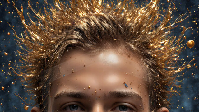 AI-generated abstract art featuring beautiful, handsome, sexy, shirtless, men, boys, lads, full of excitement joy and fun, covered in body paint, dynamic, interactive, Combining elements of realism with surreal abstract qualities, showcasing the potential of AI in artistic expression. Photos of guys, just smiling, happy, and having a good time. Most of them are smiling because a paint bomb just blow up next to them, so I'm calling is Abstract Art. When paint attacks and makes people happy, it's Art!