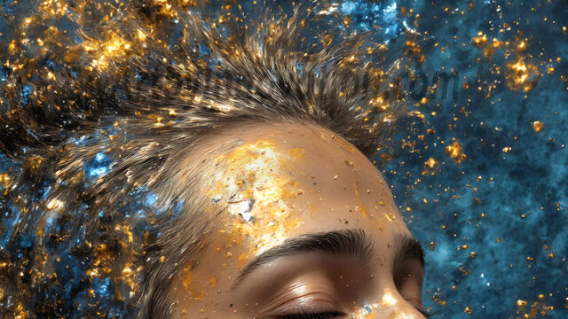 AI-generated abstract art featuring beautiful, handsome, sexy, shirtless, men, boys, lads, full of excitement joy and fun, covered in body paint, dynamic, interactive, Combining elements of realism with surreal abstract qualities, showcasing the potential of AI in artistic expression. Photos of guys, just smiling, happy, and having a good time. Most of them are smiling because a paint bomb just blow up next to them, so I'm calling is Abstract Art. When paint attacks and makes people happy, it's Art!