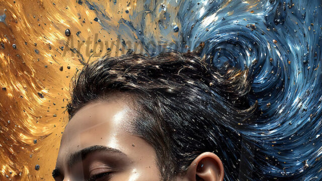 AI-generated abstract art images, featuring sexy, handsome, shirtless men, boys, lads, controlling colorful liquid water. A full-body photograph of a handsome young man with a strong muscular physique, and beautiful eyes. He starts to create a powerful and dynamic swirling vortex of rainbow colored liquid water. The vibrant and colorful water erupts and cascades forward. The fluid is dynamic, multiplying rapidly, and begins to dance in the air. The man, with a playful smile, interacts with the swirling fluids, his hands reaching out to manipulate the circular motion. The scene has a surreal, otherworldly feel, with a dreamlike atmosphere created by volumetric lighting, dramatic shadows, and an impossible color palette.