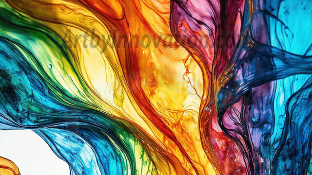 AI-generated abstract art images, featuring sexy, handsome, shirtless men, boys, lads, controlling colorful liquid water. A full-body photograph of a handsome young man with a strong muscular physique, and beautiful eyes. He starts to create a powerful and dynamic swirling vortex of rainbow colored liquid water. The vibrant and colorful water erupts and cascades forward. The fluid is dynamic, multiplying rapidly, and begins to dance in the air. The man, with a playful smile, interacts with the swirling fluids, his hands reaching out to manipulate the circular motion. The scene has a surreal, otherworldly feel, with a dreamlike atmosphere created by volumetric lighting, dramatic shadows, and an impossible color palette.