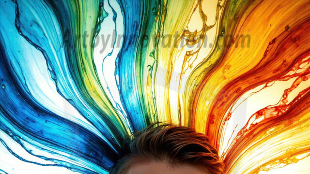 AI-generated abstract art images, featuring sexy, handsome, shirtless men, boys, lads, controlling colorful liquid water. A full-body photograph of a handsome young man with a strong muscular physique, and beautiful eyes. He starts to create a powerful and dynamic swirling vortex of rainbow colored liquid water. The vibrant and colorful water erupts and cascades forward. The fluid is dynamic, multiplying rapidly, and begins to dance in the air. The man, with a playful smile, interacts with the swirling fluids, his hands reaching out to manipulate the circular motion. The scene has a surreal, otherworldly feel, with a dreamlike atmosphere created by volumetric lighting, dramatic shadows, and an impossible color palette.