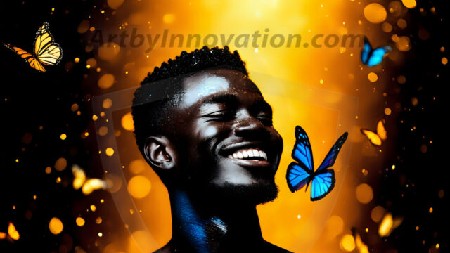 Abstract Male Art Ai Photos of Beautiful Men Enveloped by Colors. AI-generated abstract art featuring beautiful, handsome, sexy, shirtless, men, boys, lads, full of excitement joy and fun, covered in colors, dynamic, interactive, Combining elements of realism with surreal abstract qualities, showcasing the potential of AI in artistic expression.