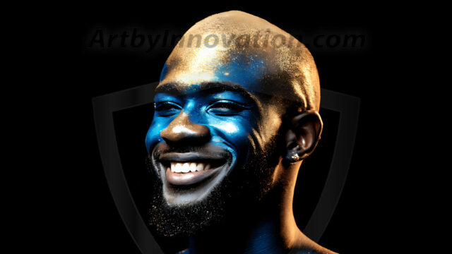 Abstract Male Art Ai Photos of Beautiful Men Enveloped by Colors. AI-generated abstract art featuring beautiful, handsome, sexy, shirtless, men, boys, lads, full of excitement joy and fun, covered in colors, dynamic, interactive, Combining elements of realism with surreal abstract qualities, showcasing the potential of AI in artistic expression.