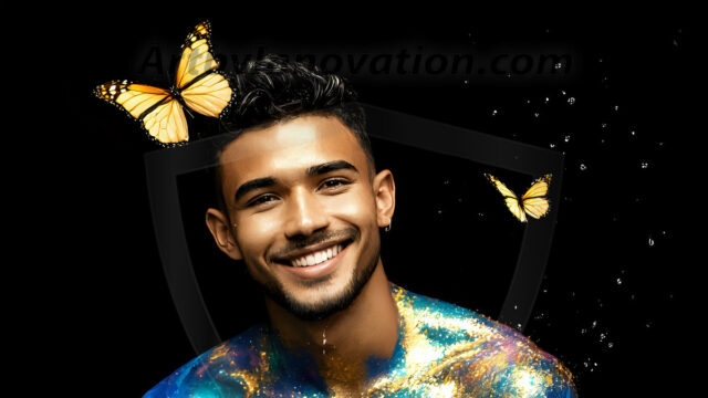 Abstract Male Art Ai Photos of Beautiful Men Enveloped by Colors. AI-generated abstract art featuring beautiful, handsome, sexy, shirtless, men, boys, lads, full of excitement joy and fun, covered in colors, dynamic, interactive, Combining elements of realism with surreal abstract qualities, showcasing the potential of AI in artistic expression.