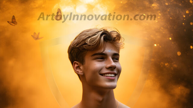 Abstract Male Art Ai Photos of Beautiful Men Enveloped by Colors. AI-generated abstract art featuring beautiful, handsome, sexy, shirtless, men, boys, lads, full of excitement joy and fun, covered in colors, dynamic, interactive, Combining elements of realism with surreal abstract qualities, showcasing the potential of AI in artistic expression.