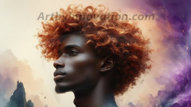 Abstract Male Art Ai Photos of Beautiful Men Enveloped by Colors. AI-generated abstract art featuring beautiful, handsome, sexy, shirtless, men, boys, lads, full of excitement joy and fun, covered in colors, dynamic, interactive, Combining elements of realism with surreal abstract qualities, showcasing the potential of AI in artistic expression.