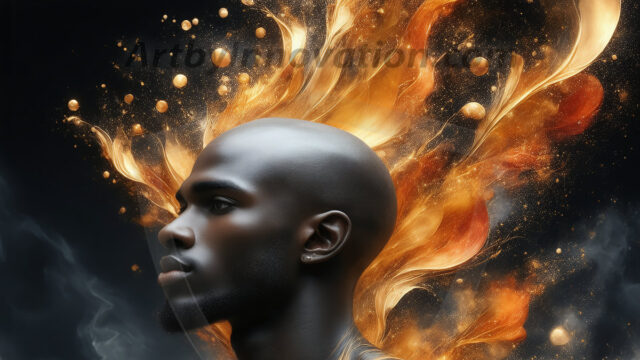 Abstract Male Art Ai Photos of Beautiful Men Enveloped by Colors. AI-generated abstract art featuring beautiful, handsome, sexy, shirtless, men, boys, lads, full of excitement joy and fun, covered in colors, dynamic, interactive, Combining elements of realism with surreal abstract qualities, showcasing the potential of AI in artistic expression.