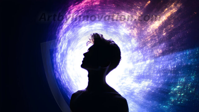 Abstract Male Art Ai Photos of Beautiful Men Enveloped by Colors. AI-generated abstract art featuring beautiful, handsome, sexy, shirtless, men, boys, lads, full of excitement joy and fun, covered in colors, dynamic, interactive, Combining elements of realism with surreal abstract qualities, showcasing the potential of AI in artistic expression.