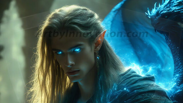 A detailed AI generated photograph featuring a beautiful handsome male angel warrior with ethereal skin and a beautiful body. Imbued with feathered wings, enormous and shimmering, a powerful warrior from the heavens. He possesses a strong, sharp jawline, chiseled muscular torso, pectorals, abs, sleek nose high cheekbones, vibrant eyes, silver earrings. With huge vibrate silver feathered wings, enormous and shimmering, with a radiant hue, reflecting light in a mesmerizing way. Here is a raw, untamed energy that emanates from him. His presence is electrifying, drawing viewers in with his captivating gaze and formidable presence. Perfect face, perfect hands.