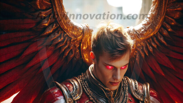 Male Angels of the Holy Divine - The Mighty & The Powerful: AI Fantasy Photos of Handsome Male Angels in Elegant Divine Armor, living in the golden city, with Vibrant Holy Wings. AI generated fantasy photos, of handsome male warrior angels, in divine armor with vibrant holy wings. Wearing ethereal or plate holy armor, and glistening golden gilded jewelry, emphasizing his god-like stature, vibrantly colored. Possessing grand feathered wings, that look like swords, these angel warriors are ready to battle on God's command. With men of all ages, races, and body types. In a city of gold, spiritual wonder city in the heavens, with ornate gold buildings, majestic gold architecture, ethereal cityscapes, and mystical waterfalls.