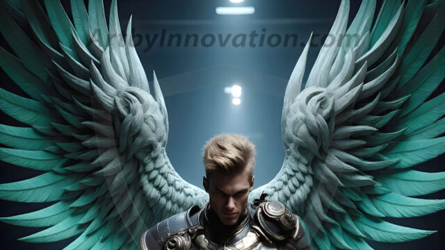 Male Angels of the Holy Divine - The Mighty & The Powerful: AI Fantasy Photos of Handsome Male Angels in Elegant Divine Armor, living in the golden city, with Vibrant Holy Wings. AI generated fantasy photos, of handsome male warrior angels, in divine armor with vibrant holy wings. Wearing ethereal or plate holy armor, and glistening golden gilded jewelry, emphasizing his god-like stature, vibrantly colored. Possessing grand feathered wings, that look like swords, these angel warriors are ready to battle on God's command. With men of all ages, races, and body types. In a city of gold, spiritual wonder city in the heavens, with ornate gold buildings, majestic gold architecture, ethereal cityscapes, and mystical waterfalls.