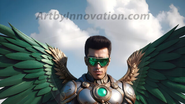 Male Angels of the Holy Divine - The Mighty & The Powerful: AI Fantasy Photos of Handsome Male Angels in Elegant Divine Armor, living in the golden city, with Vibrant Holy Wings. AI generated fantasy photos, of handsome male warrior angels, in divine armor with vibrant holy wings. Wearing ethereal or plate holy armor, and glistening golden gilded jewelry, emphasizing his god-like stature, vibrantly colored. Possessing grand feathered wings, that look like swords, these angel warriors are ready to battle on God's command. With men of all ages, races, and body types. In a city of gold, spiritual wonder city in the heavens, with ornate gold buildings, majestic gold architecture, ethereal cityscapes, and mystical waterfalls.