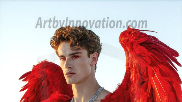 Male Angels of the Holy Divine - The Mighty & The Powerful: AI Fantasy Photos of Handsome Male Angels in Elegant Divine Armor, living in the golden city, with Vibrant Holy Wings. AI generated fantasy photos, of handsome male warrior angels, in divine armor with vibrant holy wings. Wearing ethereal or plate holy armor, and glistening golden gilded jewelry, emphasizing his god-like stature, vibrantly colored. Possessing grand feathered wings, that look like swords, these angel warriors are ready to battle on God's command. With men of all ages, races, and body types. In a city of gold, spiritual wonder city in the heavens, with ornate gold buildings, majestic gold architecture, ethereal cityscapes, and mystical waterfalls.