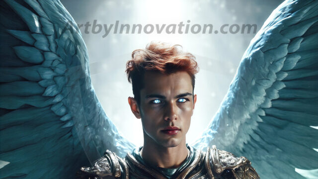 Male Angels of the Holy Divine - The Young & The Beautiful: AI Fantasy Photos of Handsome Male Angels in Elegant Divine Armor, living in the golden city, with Vibrant Holy Wings. AI generated fantasy photos, of handsome male warrior angels, in divine armor with vibrant holy wings. Wearing ethereal or plate holy armor, and glistening golden gilded jewelry, emphasizing his god-like stature, vibrantly colored. Possessing grand feathered wings, that look like swords, these angel warriors are ready to battle on God's command. With men of all ages, races, and body types. In a city of gold, spiritual wonder city in the heavens, with ornate gold buildings, majestic gold architecture, ethereal cityscapes, and mystical waterfalls.