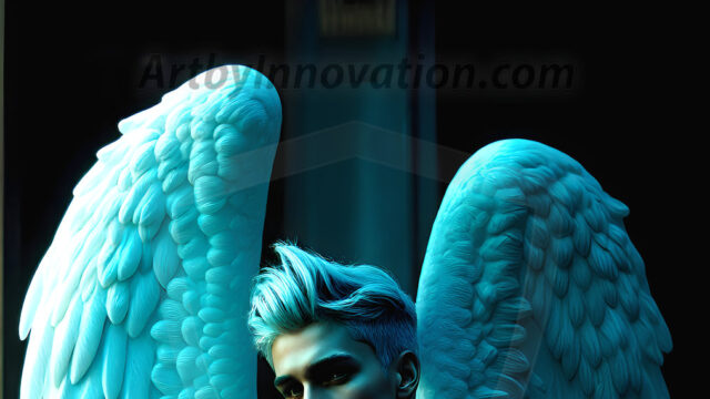 Male Angels of the Holy Divine - The Young & The Beautiful: AI Fantasy Photos of Handsome Male Angels in Elegant Divine Armor, living in the golden city, with Vibrant Holy Wings. AI generated fantasy photos, of handsome male warrior angels, in divine armor with vibrant holy wings. Wearing ethereal or plate holy armor, and glistening golden gilded jewelry, emphasizing his god-like stature, vibrantly colored. Possessing grand feathered wings, that look like swords, these angel warriors are ready to battle on God's command. With men of all ages, races, and body types. In a city of gold, spiritual wonder city in the heavens, with ornate gold buildings, majestic gold architecture, ethereal cityscapes, and mystical waterfalls.