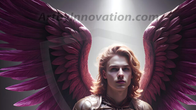 Male Angels of the Holy Divine - The Young & The Beautiful: AI Fantasy Photos of Handsome Male Angels in Elegant Divine Armor, living in the golden city, with Vibrant Holy Wings. AI generated fantasy photos, of handsome male warrior angels, in divine armor with vibrant holy wings. Wearing ethereal or plate holy armor, and glistening golden gilded jewelry, emphasizing his god-like stature, vibrantly colored. Possessing grand feathered wings, that look like swords, these angel warriors are ready to battle on God's command. With men of all ages, races, and body types. In a city of gold, spiritual wonder city in the heavens, with ornate gold buildings, majestic gold architecture, ethereal cityscapes, and mystical waterfalls.