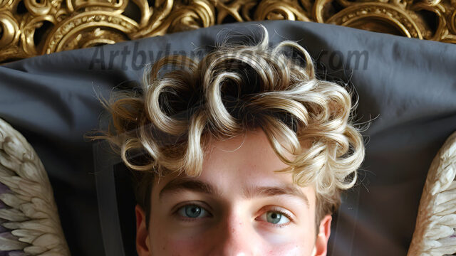 Male Angels of the Holy Divine - The Young & The Beautiful: AI Fantasy Photos of Handsome Male Angels in Elegant Divine Armor, living in the golden city, with Vibrant Holy Wings. AI generated fantasy photos, of handsome male warrior angels, in divine armor with vibrant holy wings. Wearing ethereal or plate holy armor, and glistening golden gilded jewelry, emphasizing his god-like stature, vibrantly colored. Possessing grand feathered wings, that look like swords, these angel warriors are ready to battle on God's command. With men of all ages, races, and body types. In a city of gold, spiritual wonder city in the heavens, with ornate gold buildings, majestic gold architecture, ethereal cityscapes, and mystical waterfalls.