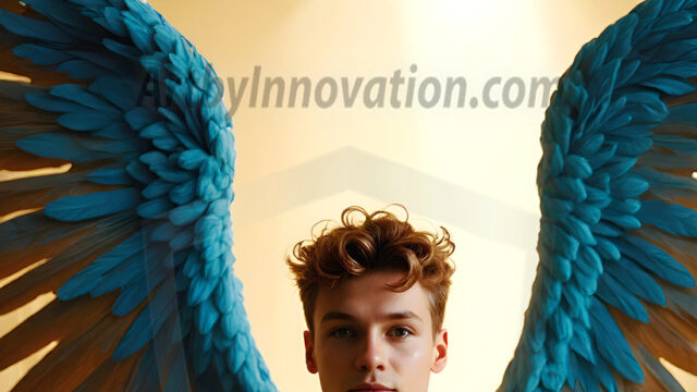 Male Angels of the Holy Divine - The Young & The Beautiful: AI Fantasy Photos of Handsome Male Angels in Elegant Divine Armor, living in the golden city, with Vibrant Holy Wings. AI generated fantasy photos, of handsome male warrior angels, in divine armor with vibrant holy wings. Wearing ethereal or plate holy armor, and glistening golden gilded jewelry, emphasizing his god-like stature, vibrantly colored. Possessing grand feathered wings, that look like swords, these angel warriors are ready to battle on God's command. With men of all ages, races, and body types. In a city of gold, spiritual wonder city in the heavens, with ornate gold buildings, majestic gold architecture, ethereal cityscapes, and mystical waterfalls.