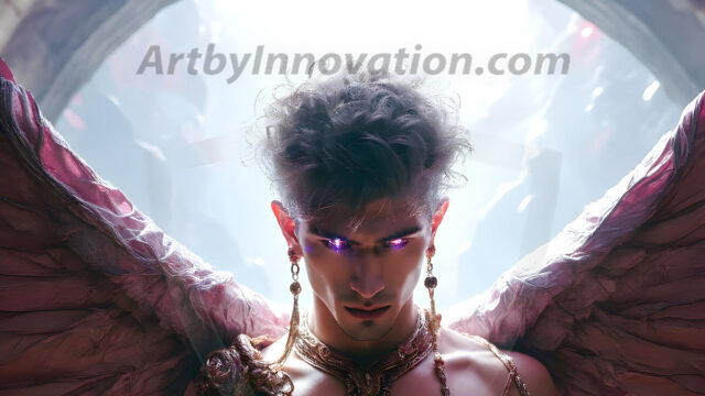 Male Angels of the Holy Divine - The Young & The Beautiful: AI Fantasy Photos of Handsome Male Angels in Elegant Divine Armor, living in the golden city, with Vibrant Holy Wings. AI generated fantasy photos, of handsome male warrior angels, in divine armor with vibrant holy wings. Wearing ethereal or plate holy armor, and glistening golden gilded jewelry, emphasizing his god-like stature, vibrantly colored. Possessing grand feathered wings, that look like swords, these angel warriors are ready to battle on God's command. With men of all ages, races, and body types. In a city of gold, spiritual wonder city in the heavens, with ornate gold buildings, majestic gold architecture, ethereal cityscapes, and mystical waterfalls.