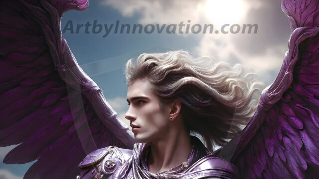 Male Angels of the Holy Divine - The Young & The Beautiful: AI Fantasy Photos of Handsome Male Angels in Elegant Divine Armor, living in the golden city, with Vibrant Holy Wings. AI generated fantasy photos, of handsome male warrior angels, in divine armor with vibrant holy wings. Wearing ethereal or plate holy armor, and glistening golden gilded jewelry, emphasizing his god-like stature, vibrantly colored. Possessing grand feathered wings, that look like swords, these angel warriors are ready to battle on God's command. With men of all ages, races, and body types. In a city of gold, spiritual wonder city in the heavens, with ornate gold buildings, majestic gold architecture, ethereal cityscapes, and mystical waterfalls.