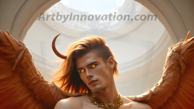 Male Angels of the Holy Divine - The Young & The Beautiful: AI Fantasy Photos of Handsome Male Angels in Elegant Divine Armor, living in the golden city, with Vibrant Holy Wings. AI generated fantasy photos, of handsome male warrior angels, in divine armor with vibrant holy wings. Wearing ethereal or plate holy armor, and glistening golden gilded jewelry, emphasizing his god-like stature, vibrantly colored. Possessing grand feathered wings, that look like swords, these angel warriors are ready to battle on God's command. With men of all ages, races, and body types. In a city of gold, spiritual wonder city in the heavens, with ornate gold buildings, majestic gold architecture, ethereal cityscapes, and mystical waterfalls.
