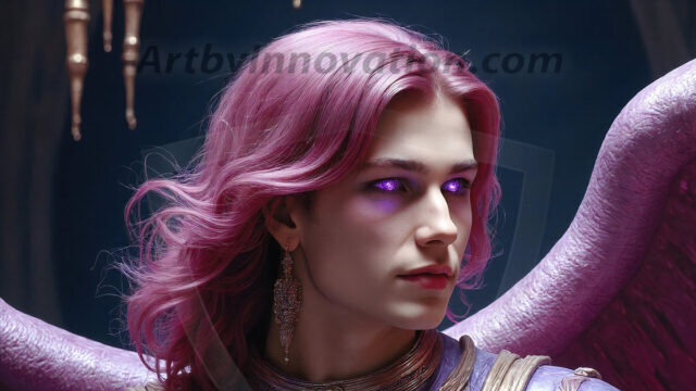 Male Angels of the Holy Divine - The Young & The Beautiful: AI Fantasy Photos of Handsome Male Angels in Elegant Divine Armor, living in the golden city, with Vibrant Holy Wings. AI generated fantasy photos, of handsome male warrior angels, in divine armor with vibrant holy wings. Wearing ethereal or plate holy armor, and glistening golden gilded jewelry, emphasizing his god-like stature, vibrantly colored. Possessing grand feathered wings, that look like swords, these angel warriors are ready to battle on God's command. With men of all ages, races, and body types. In a city of gold, spiritual wonder city in the heavens, with ornate gold buildings, majestic gold architecture, ethereal cityscapes, and mystical waterfalls.