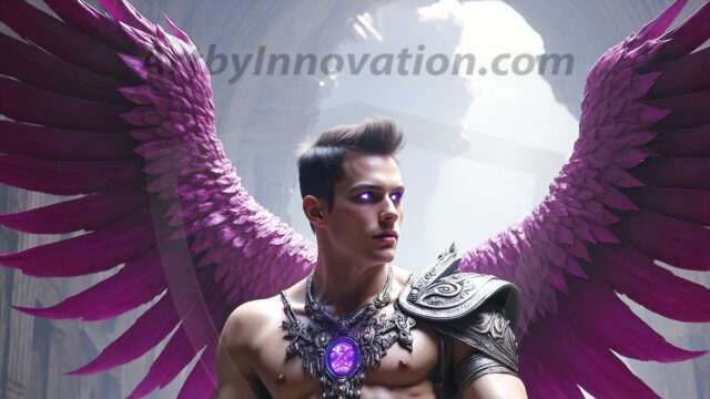 Male Angels of the Holy Divine - The Young & The Beautiful: AI Fantasy Photos of Handsome Male Angels in Elegant Divine Armor, living in the golden city, with Vibrant Holy Wings. AI generated fantasy photos, of handsome male warrior angels, in divine armor with vibrant holy wings. Wearing ethereal or plate holy armor, and glistening golden gilded jewelry, emphasizing his god-like stature, vibrantly colored. Possessing grand feathered wings, that look like swords, these angel warriors are ready to battle on God's command. With men of all ages, races, and body types. In a city of gold, spiritual wonder city in the heavens, with ornate gold buildings, majestic gold architecture, ethereal cityscapes, and mystical waterfalls.