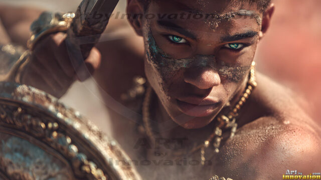 Every warrior must earn their wings. This AI-generated collection captures the breathtaking journey of young men becoming angels — handsome, beautiful youths in epic battles and trials, their newly earned wings emerging in radiant color as they prove their worth to the heavens. Each image tells a story of courage, sacrifice, and divine transformation. Created using AI, edited in Photoshop, by © Jeff Dupler | Art by Innovation | https://www.artbyinnovation.com