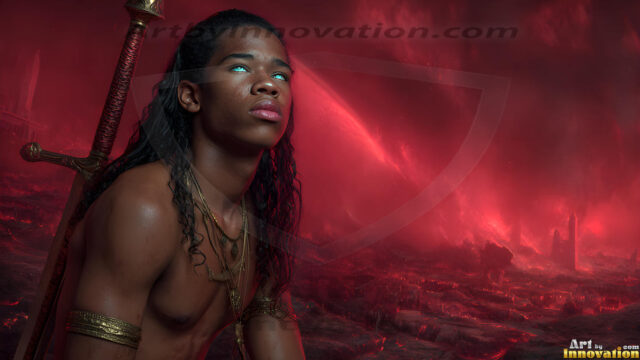 Every warrior must earn their wings. This AI-generated collection captures the breathtaking journey of young men becoming angels — handsome, beautiful youths in epic battles and trials, their newly earned wings emerging in radiant color as they prove their worth to the heavens. Each image tells a story of courage, sacrifice, and divine transformation. Created using AI, edited in Photoshop, by © Jeff Dupler | Art by Innovation | https://www.artbyinnovation.com