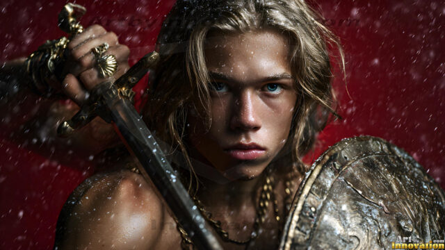 Every warrior must earn their wings. This AI-generated collection captures the breathtaking journey of young men becoming angels — handsome, beautiful youths in epic battles and trials, their newly earned wings emerging in radiant color as they prove their worth to the heavens. Each image tells a story of courage, sacrifice, and divine transformation. Created using AI, edited in Photoshop, by © Jeff Dupler | Art by Innovation | https://www.artbyinnovation.com