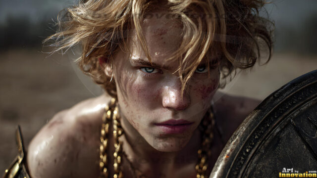 Every warrior must earn their wings. This AI-generated collection captures the breathtaking journey of young men becoming angels — handsome, beautiful youths in epic battles and trials, their newly earned wings emerging in radiant color as they prove their worth to the heavens. Each image tells a story of courage, sacrifice, and divine transformation. Created using AI, edited in Photoshop, by © Jeff Dupler | Art by Innovation | https://www.artbyinnovation.com