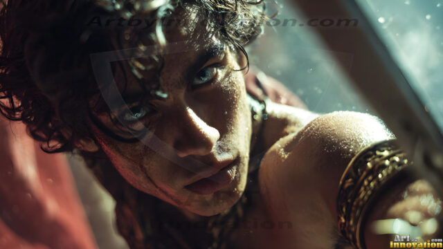 Every warrior must earn their wings. This AI-generated collection captures the breathtaking journey of young men becoming angels — handsome, beautiful youths in epic battles and trials, their newly earned wings emerging in radiant color as they prove their worth to the heavens. Each image tells a story of courage, sacrifice, and divine transformation. Created using AI, edited in Photoshop, by © Jeff Dupler | Art by Innovation | https://www.artbyinnovation.com