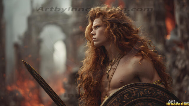 Every warrior must earn their wings. This AI-generated collection captures the breathtaking journey of young men becoming angels — handsome, beautiful youths in epic battles and trials, their newly earned wings emerging in radiant color as they prove their worth to the heavens. Each image tells a story of courage, sacrifice, and divine transformation. Created using AI, edited in Photoshop, by © Jeff Dupler | Art by Innovation | https://www.artbyinnovation.com