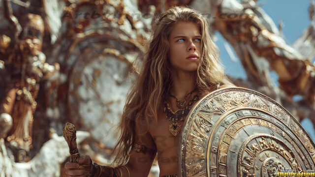 Every warrior must earn their wings. This AI-generated collection captures the breathtaking journey of young men becoming angels — handsome, beautiful youths in epic battles and trials, their newly earned wings emerging in radiant color as they prove their worth to the heavens. Each image tells a story of courage, sacrifice, and divine transformation. Created using AI, edited in Photoshop, by © Jeff Dupler | Art by Innovation | https://www.artbyinnovation.com